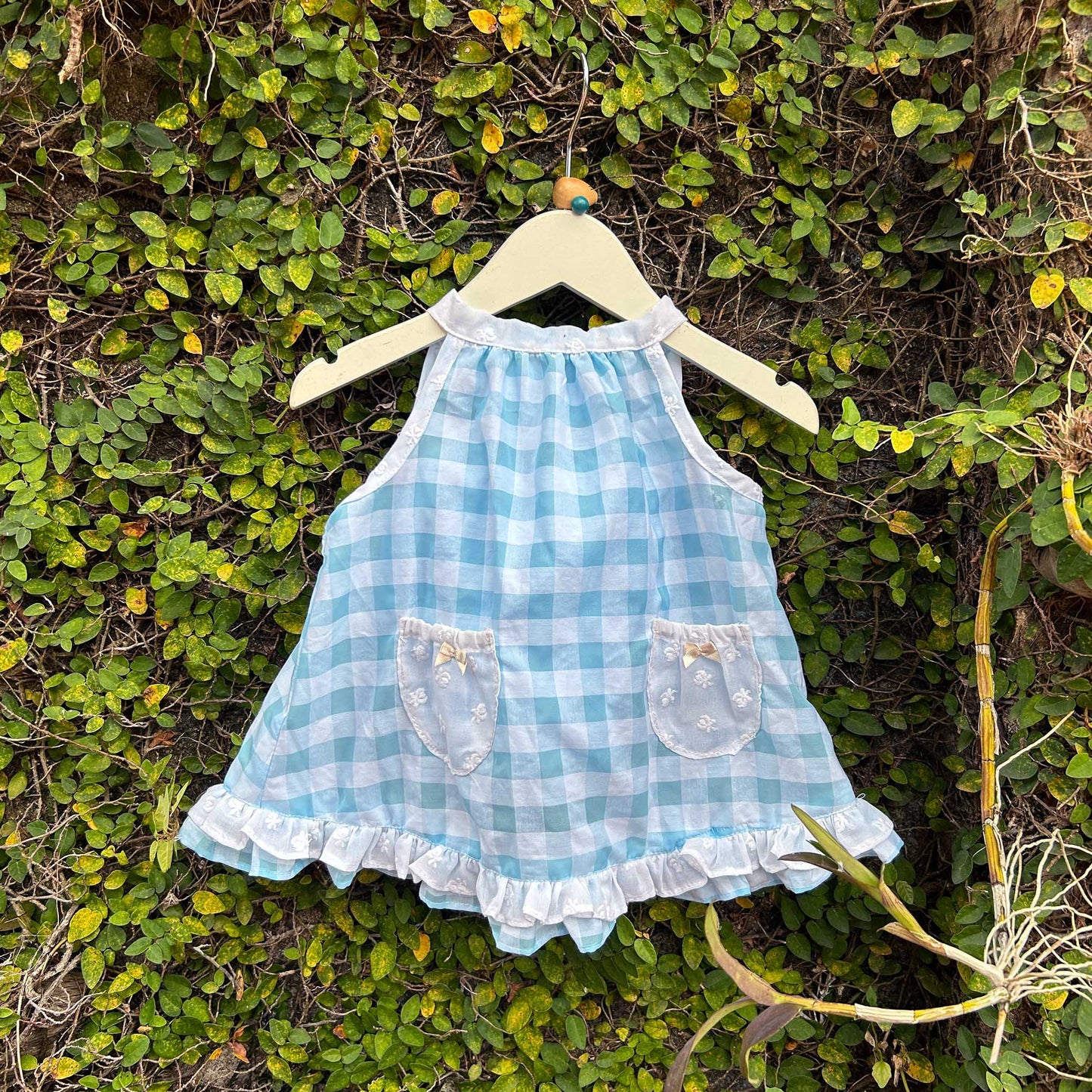 Enchanting Gingham Baby Dress for Summer Adventures