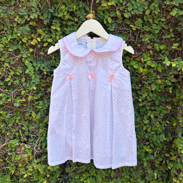 cotton polka dress