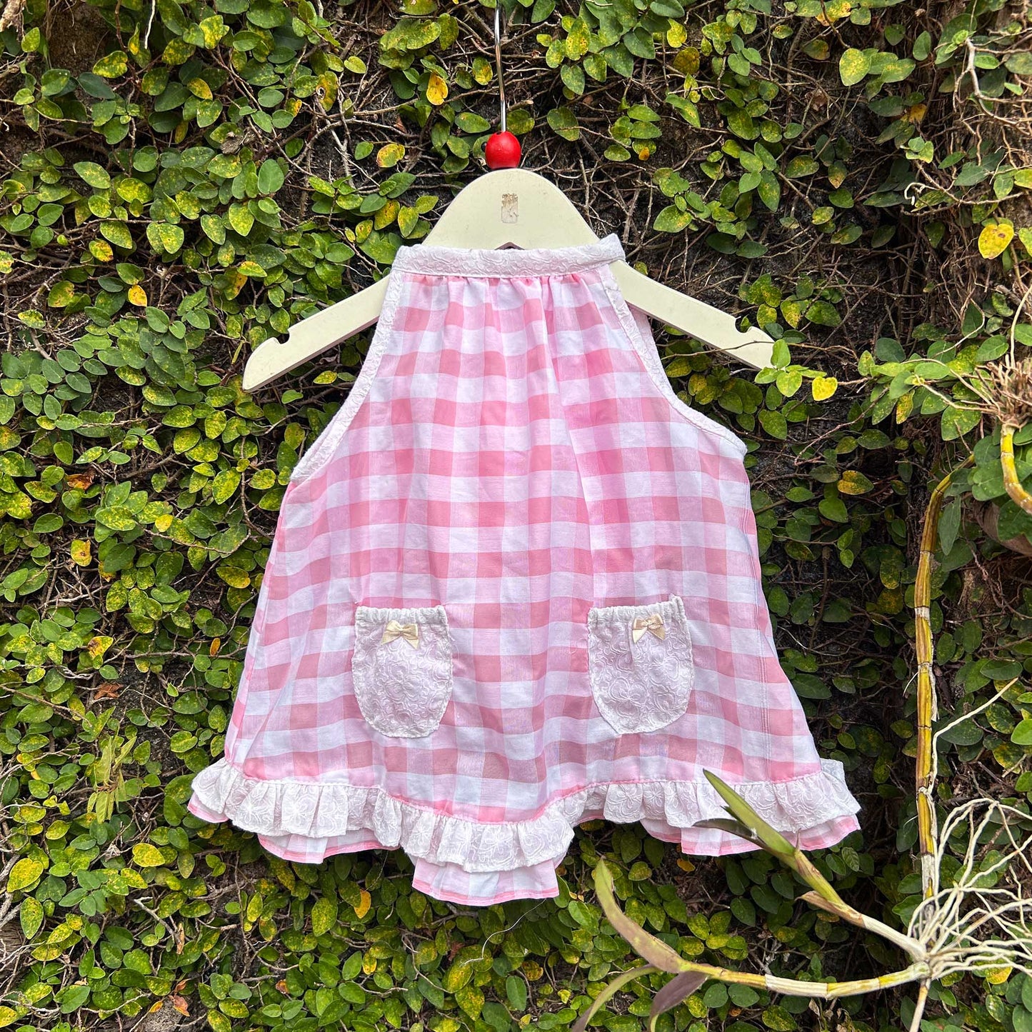 Enchanting Gingham Baby Dress for Summer Adventures