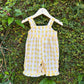 Checked Cotton Rompers: Summer’s Sweetest Style