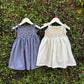 bullion smock baby dress