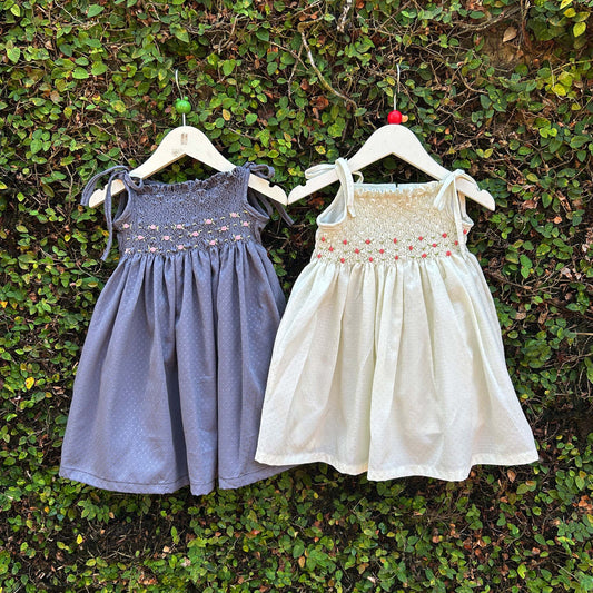 Hand Embroidery Smocking Baby Dresses - Tara Online  Tara Baby Shop
