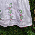 Strawberry Candy Embroidered Hakoba Frock