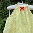 Adorable Embroidered Fabric Baby Dress for Summer Fun