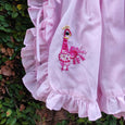 Lily Pink Apron Dress with Frills