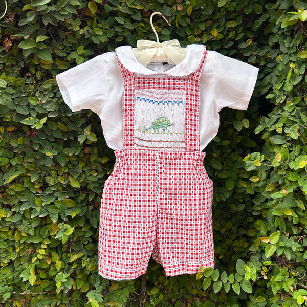 Whimsical Baby Dungaree Set for Little Explorers