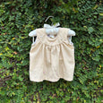 Embroidered High Yoke Baby Dress in Pretty Shades