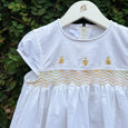 White Embroidered Dress: Summer Charm for Little Ones