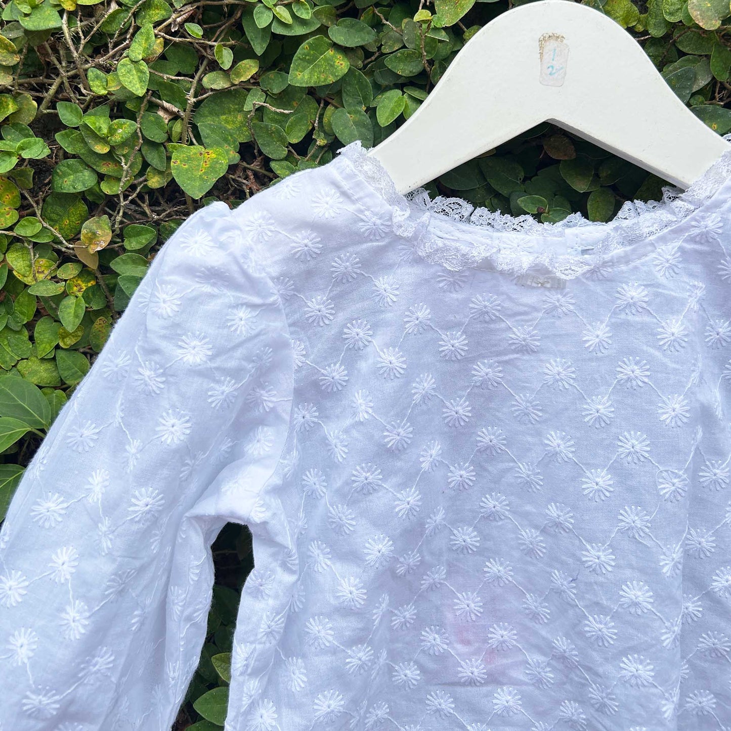 Chic Full-Sleeve Embroidered Top for a Smart Look