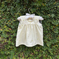 Embroidered High Yoke Baby Dress in Pretty Shades