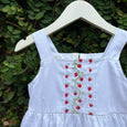 Strawberry Embroidered Dress: Sweet Summer Style