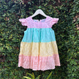 vibrant cotton baby dress