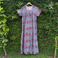 Stylish Nursing Friendly Block Printed Nightwear