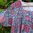 Stylish Nursing Friendly Block Printed Nightwear