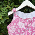 Floral Block-Printed Dress for Little Blossoms