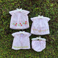 Classic Lively Bloom Elegant Baby Dress Set