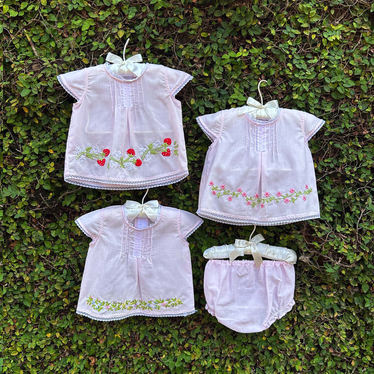 Classic Lively Bloom Elegant Baby Dress Set