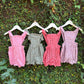 cotton eyelet baby romper