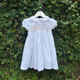 bullion embriodery baby dress