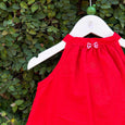 Elegant Red Summer Baby Dress