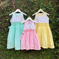 smocked party dress
