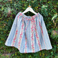 stylish pink florals print skirt