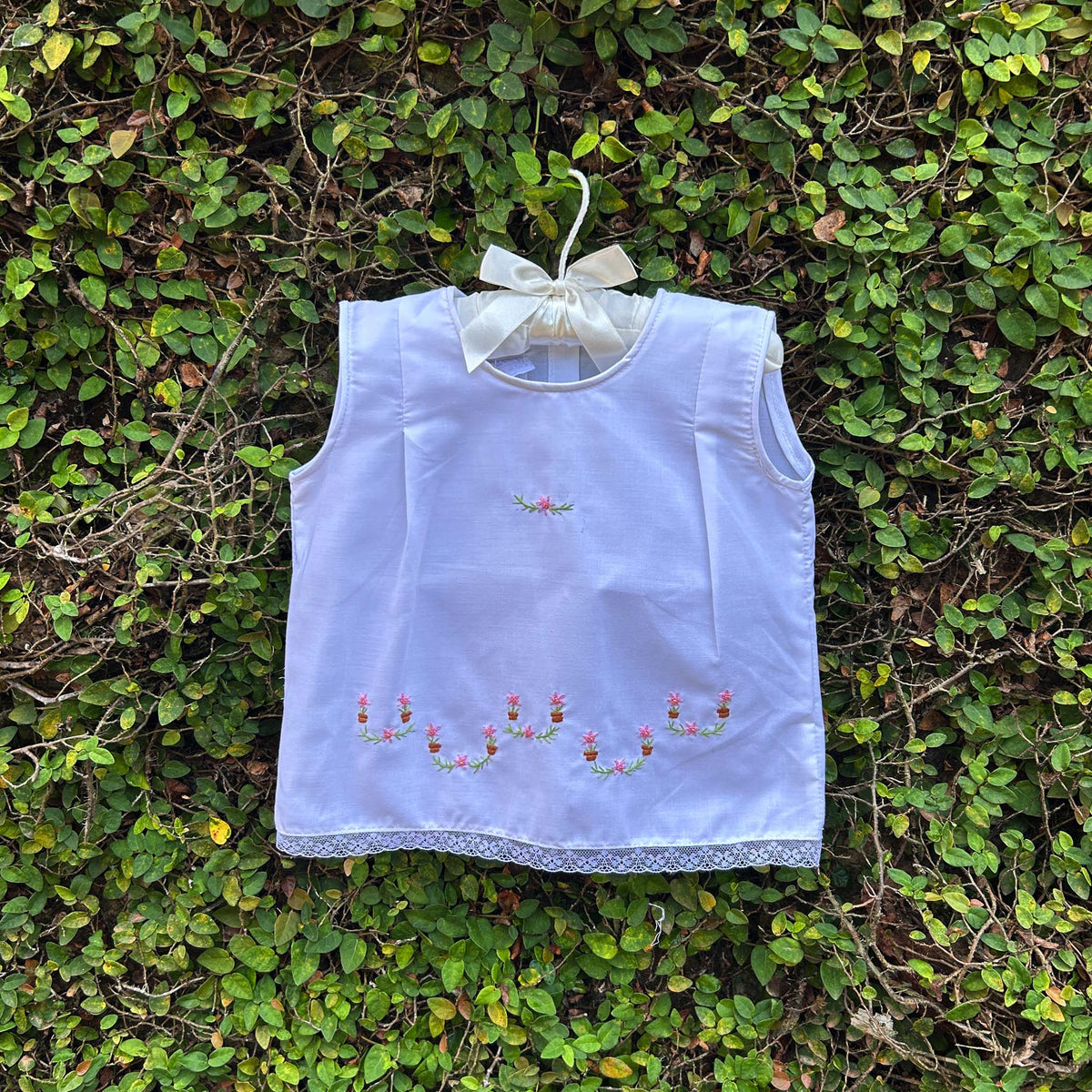 Tiny Blossom Creeper Newborn Baby Top