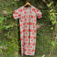 Vibrant Ease: Nursing-Friendly Block Printed Nightwears