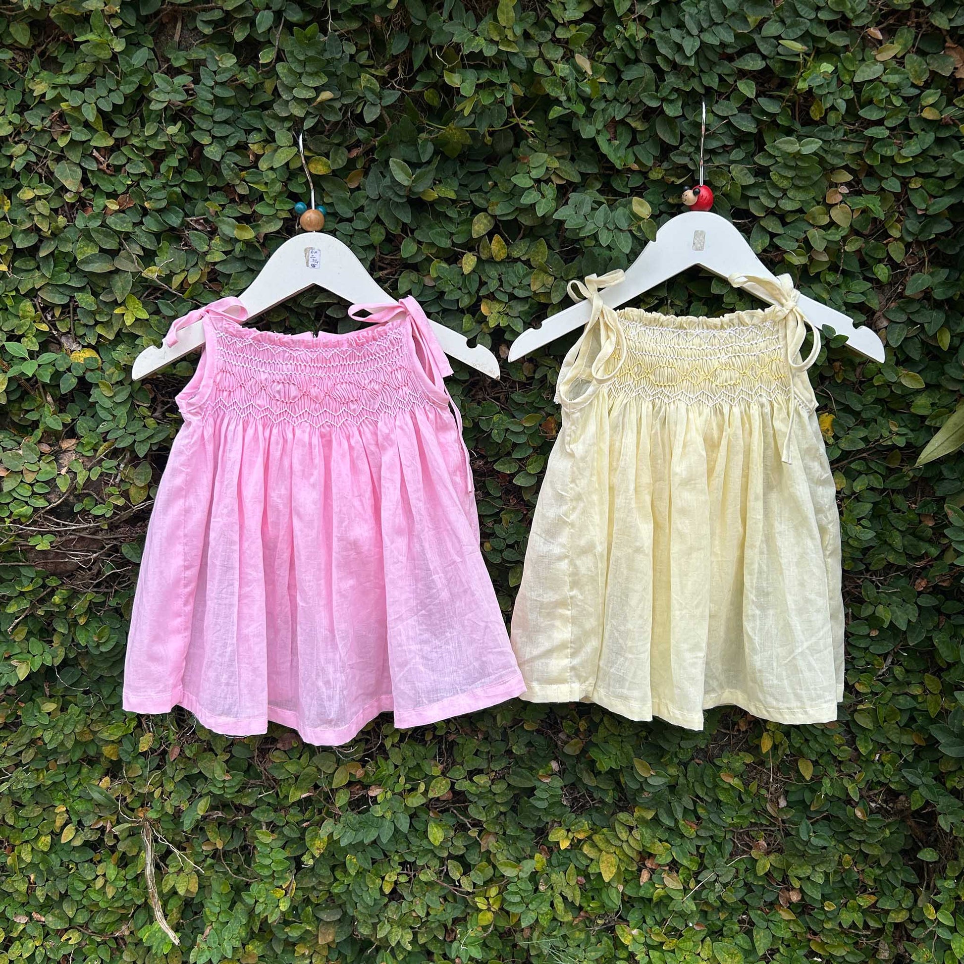 smocked baby dresses