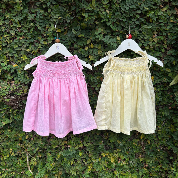 smocked baby dresses