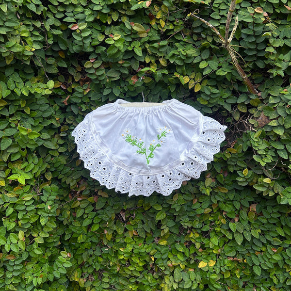 floral embroidered cotton bloomers