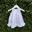 floral blossom smocked dress