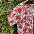 Vibrant Ease: Nursing-Friendly Block Printed Nightwears