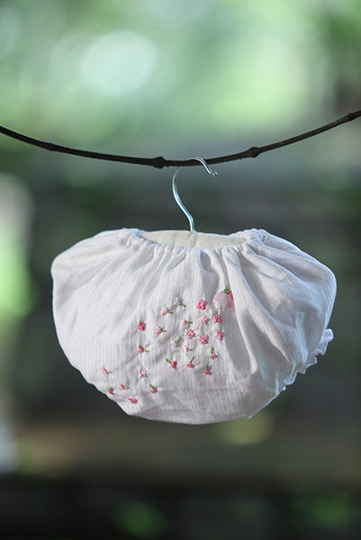 Cotton Panties With Pink Flowers