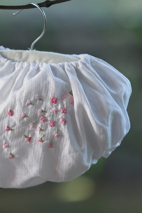 Cotton Panties With Pink Flowers