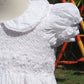 Peter Pan Collared White Dress
