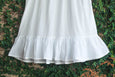 White Sleeveless Cotton Ladies Nightwear