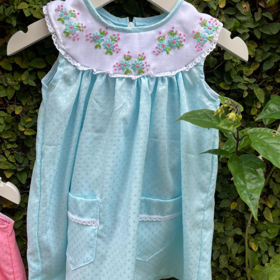 Silky Satin Fabric Dress Set with Matching Panty