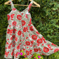 Botanical - Sleeveless Button Down Dress for Girls