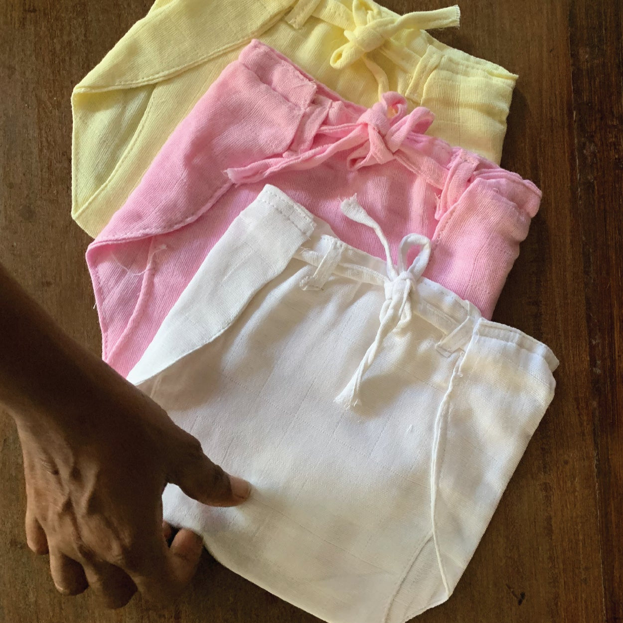 newborn cotton nappy