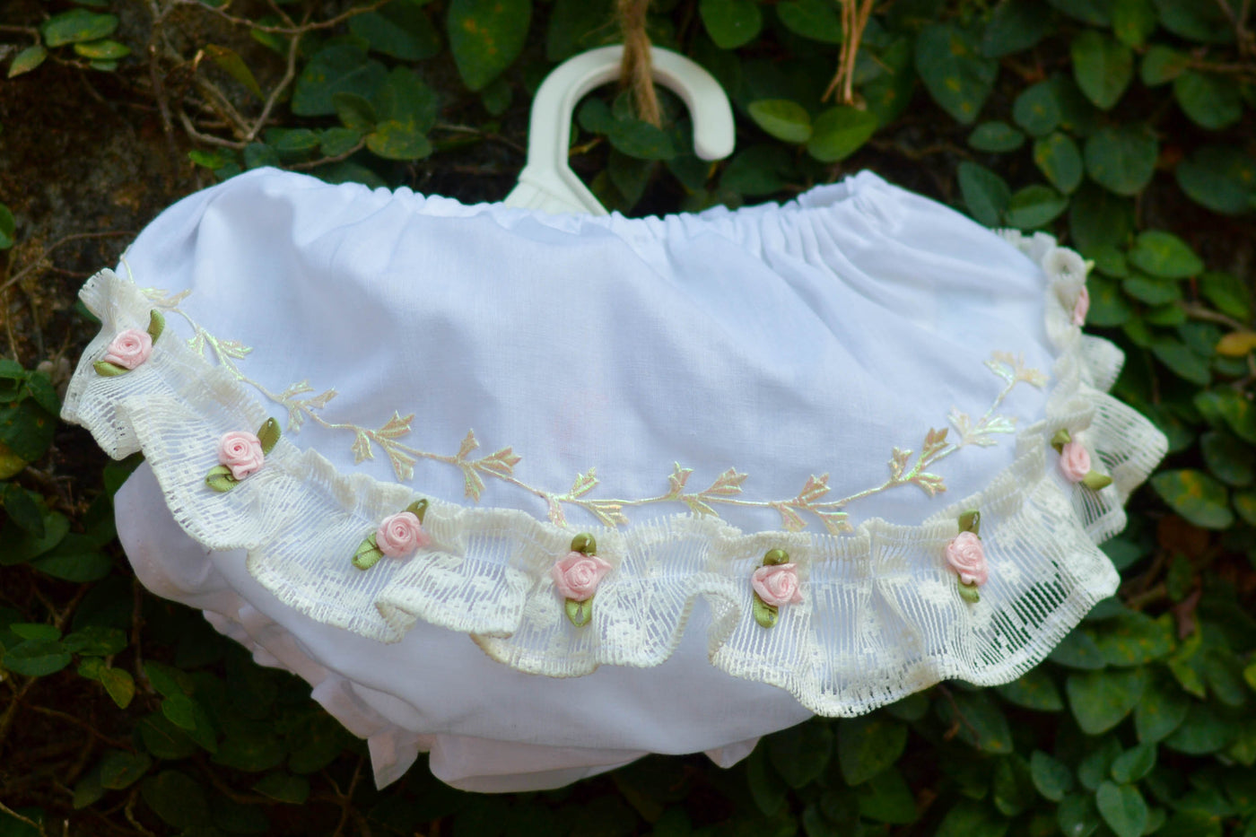 lace frill diaper cover