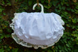 LACE FRILL WITH BOW DIAPER COVER