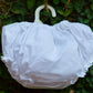 PINK N WHITE FLOWERS DIAPER COVER