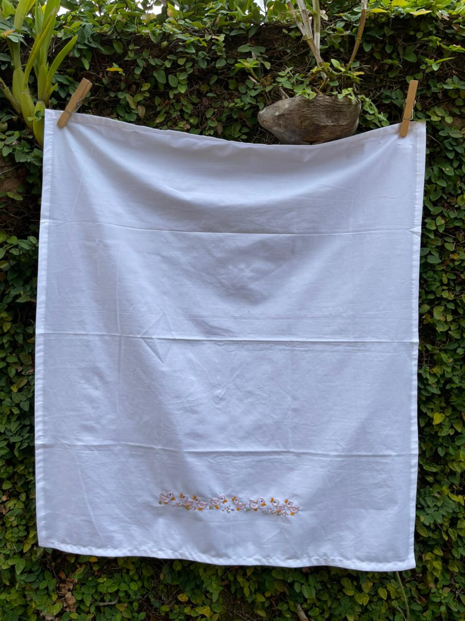 Ducks in Holiday - Small Cotton Sheet