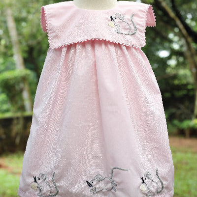 Embroidered Fun Element Baby Dress