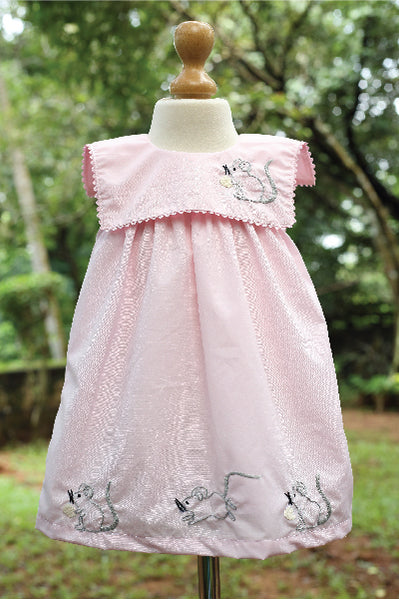 Embroidered Fun Element Baby Dress