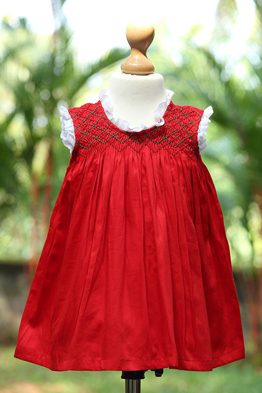 Short Sleeved Laced Dress