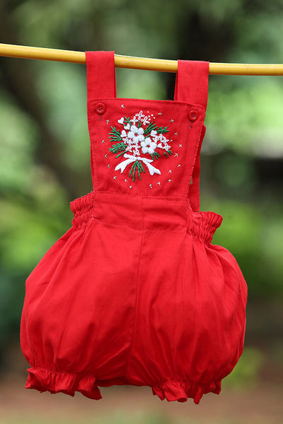 Bouquet Of Flowers Playtime Dungaree Set