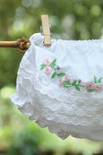 Hand Embroidered 3 Layer Lace Diaper