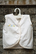 Cute Birds Hand Embroidered Vest